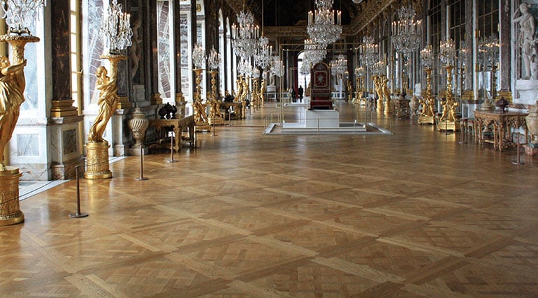 Dalles de Versailles Massif Ou Contrecollé sur Mesure