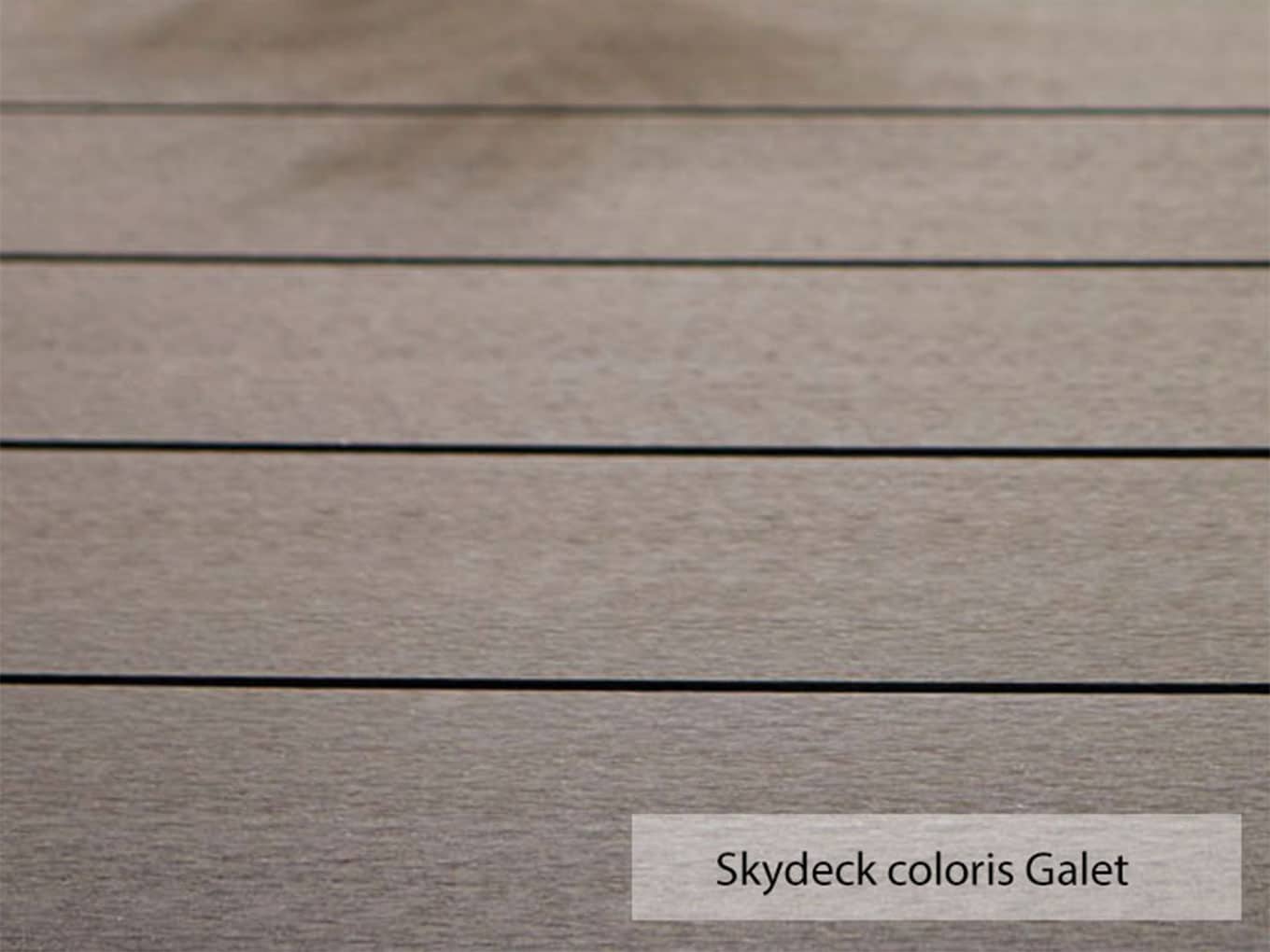 Lame de TerrassComposite Skydeck Galet