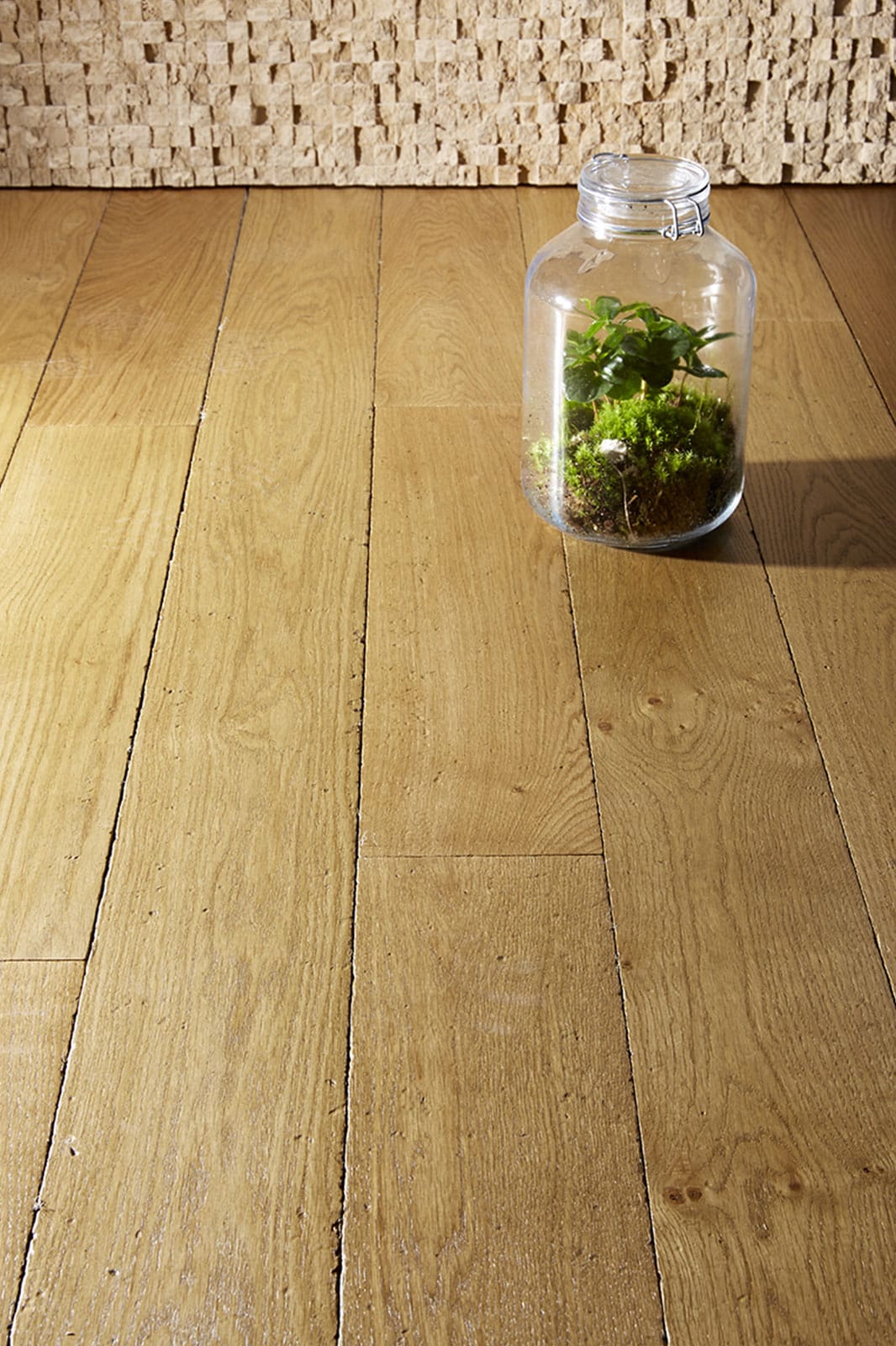 Parquet Massif Vieilli Nature