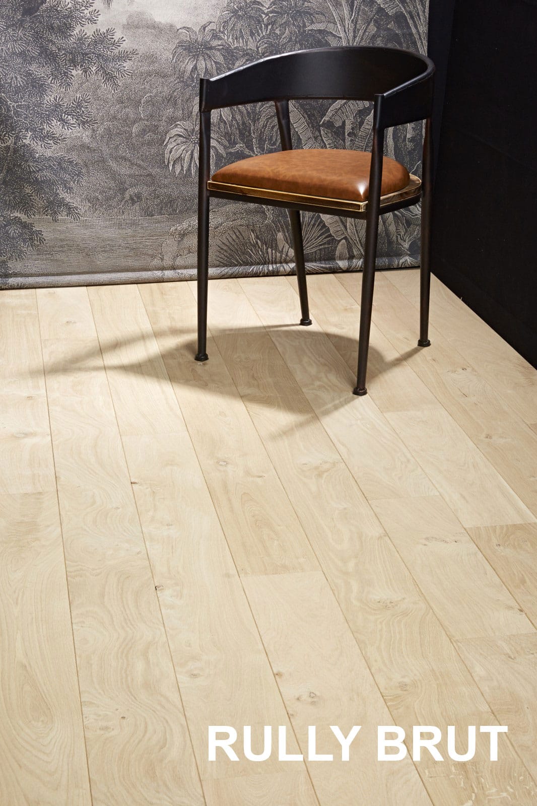 Parquet Massif Extra Noir Mat
