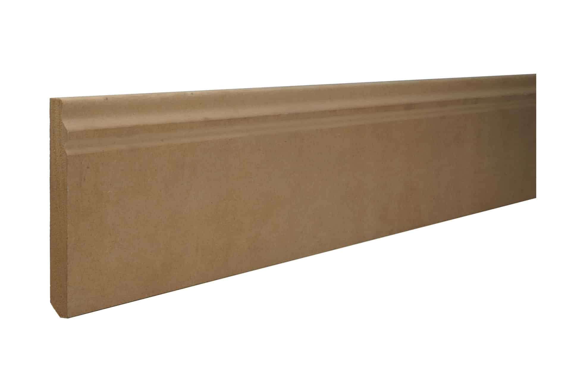 Plinthe Moulurée Style Louis XV MDF Prépeint Blanc