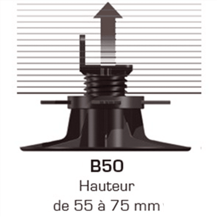 Plot Réglable Terrasse B50